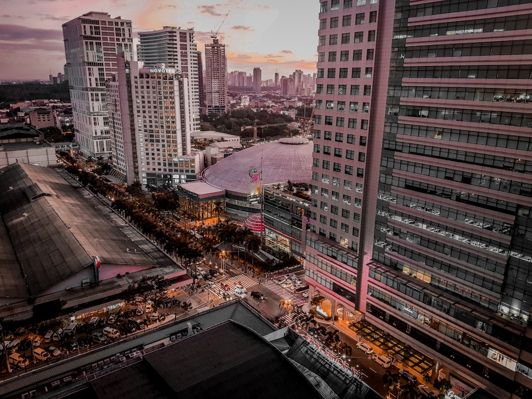 Philippine business district representing DTI and SEC registration choices