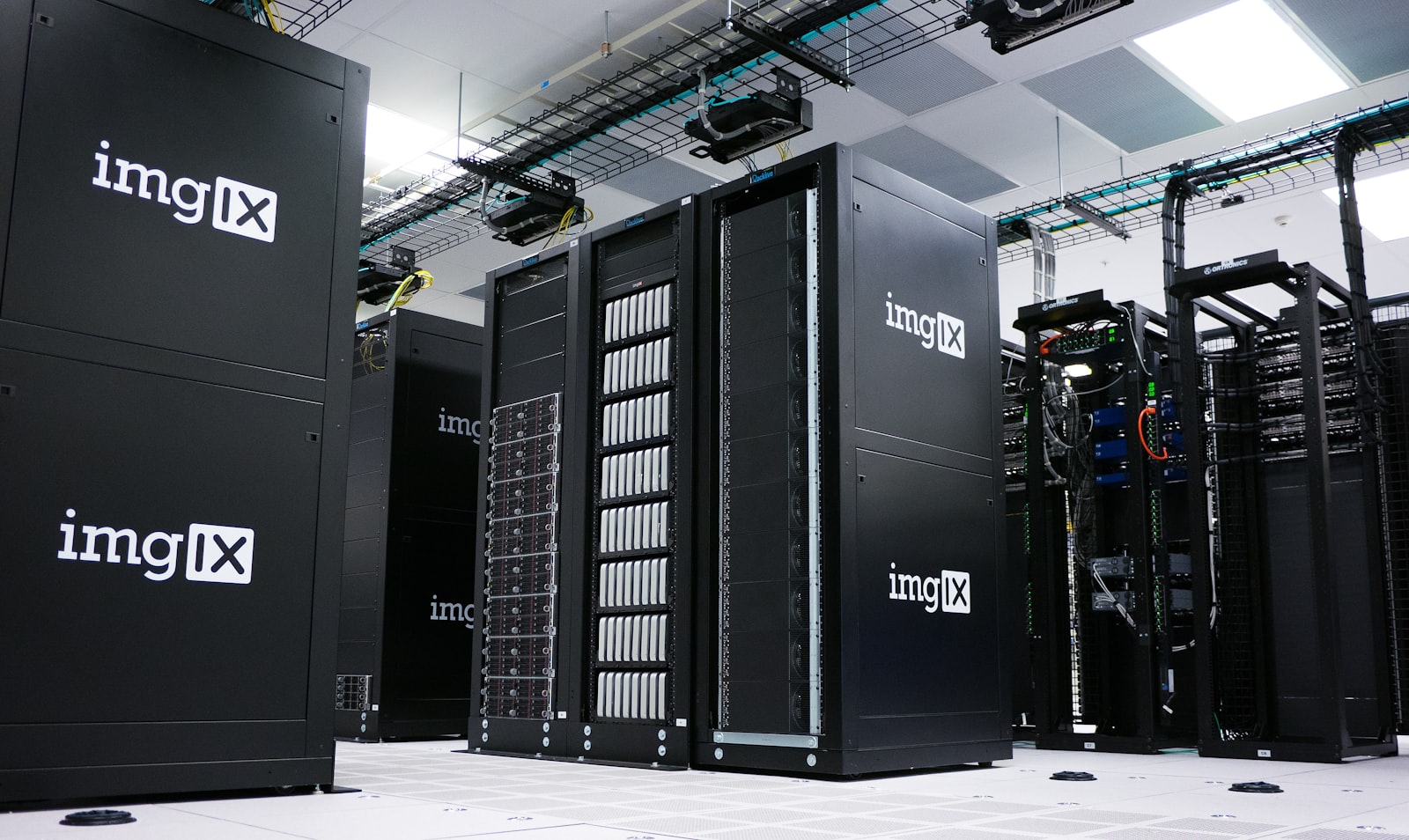 Server racks representing business data backup and recovery