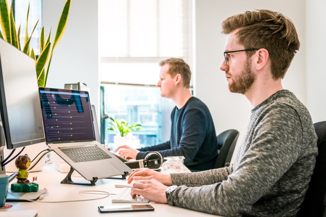Business team reviewing SaaS cloud tools and data privacy controls