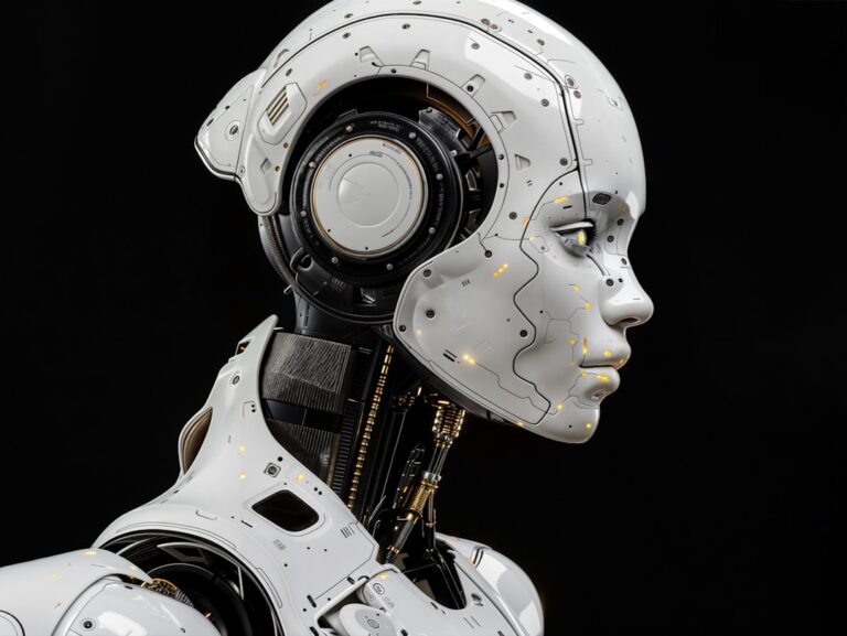 Deepfake artificial intelligence face and digital identity concept