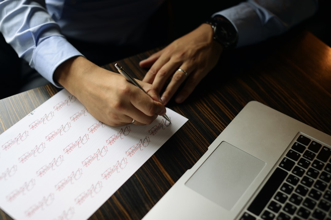 Electronic signature and contract signing concept