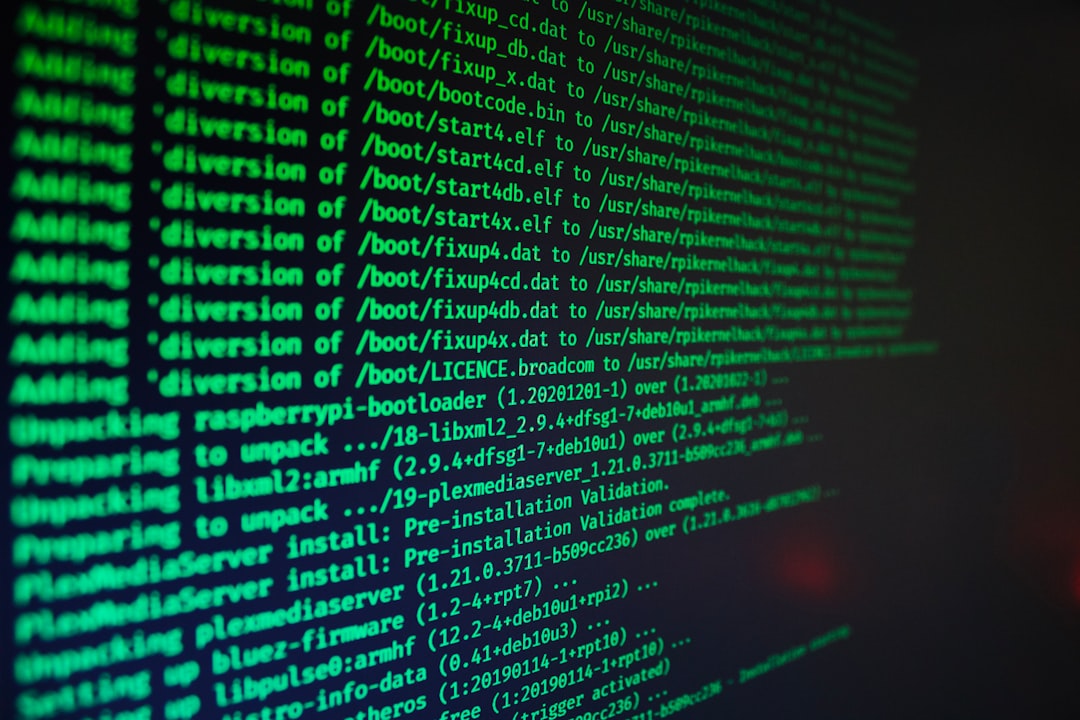 Computer code and cybersecurity incident concept for a hacked website recovery guide